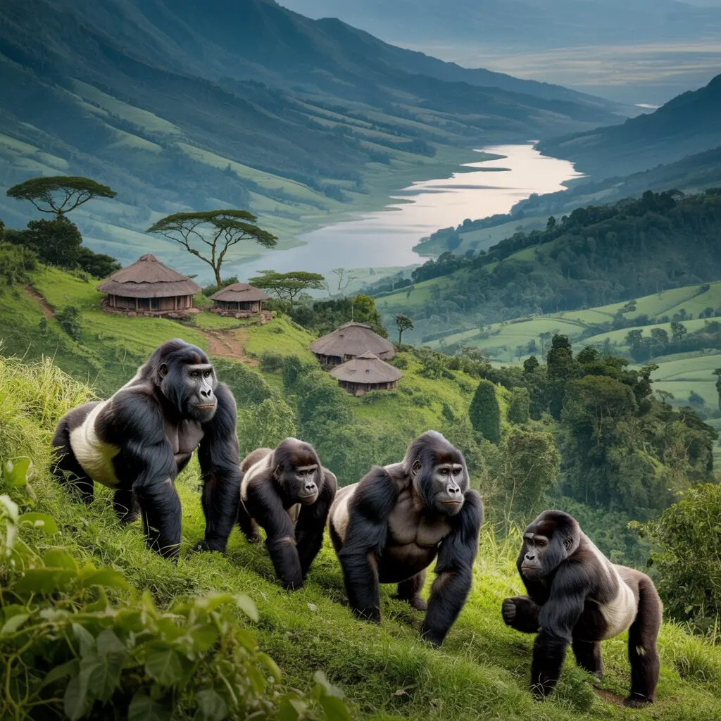 Ostafrika Tourist Visum 2026: Ruanda, Uganda & Kenia